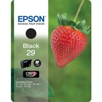 Click to view product details and reviews for Epson Strawberry 29 Black Ink Cartridge. Click to view product details and reviews for Epson Strawberry 29 Black Ink Cartridge.