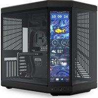 HYTE Y70 Touch Infinite E-ATX Mid-Tower PC Case - Pitch Black
