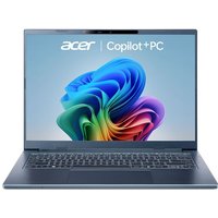 ACER Aspire 14 AI 14" Refurbished Laptop, Copilot+ PC - Snapdragon X, 512 GB SSD, Blue (Excellent Condition)