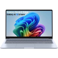 SAMSUNG Galaxy Book4 Edge 15.6" Laptop, Copilot+ PC - Snapdragon X Plus, 256 GB SSD, Sapphire Blue