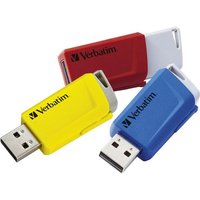 VERBATIM Store 'n' Click USB 3.2 Memory Stick - 16 GB, Pack of 3