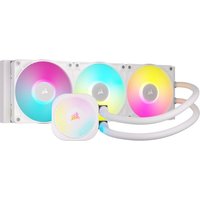 CORSAIR iCUE LINK TITAN 360 RX RGB 360 mm Liquid CPU Cooler - RGB LED, White