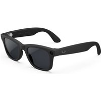 RAY-BAN Meta Wayfarer (Gen 2) Glasses - Matte Black with Clear to Grey Transitions Lenses, Large