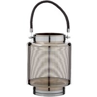 Click to view product details and reviews for Interiors By Premier Large Nickel Stripe Lantern Stainless Steel Black. Click to view product details and reviews for Interiors By Premier Large Nickel Stripe Lantern Stainless Steel Black.
