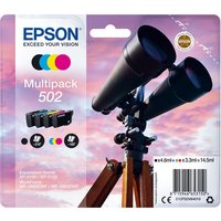 Click to view product details and reviews for Epson Binoculars 502 Cyan Magenta Yellow Black Ink Cartridges Multipack. Click to view product details and reviews for Epson Binoculars 502 Cyan Magenta Yellow Black Ink Cartridges Multipack.