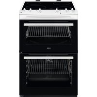AEG CCX6501ACW cooker Freestanding cooker Electric Ceramic hob White AEG, AquaClean Ceramic Freestanding Cooker, CCX6501ACW, White, A/A