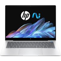 HP OmniBook X 14" Refurbished Laptop, Copilot+ PC - Snapdragon X Plus, 512 GB SSD, Silver (Excellent Condition)