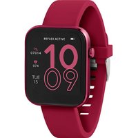 REFLEX ACTIVE Series 12 Smart Watch - Berry, Silicone Strap