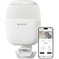 NOERDEN Hoppy Smart Small Animal Feeder with Camera - White