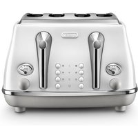 Click to view product details and reviews for Delonghi Icona Capitals Ctoc4003w 4 Slice Toaster White. Click to view product details and reviews for Delonghi Icona Capitals Ctoc4003w 4 Slice Toaster White.