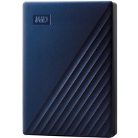 WD My Passport Portable Hard Drive for Mac - 5 TB, Blue