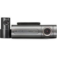 ROAD ANGEL Halo Pro Deluxe Quad HD Front & Full HD Rear Dash Cam with SD card & Hardwiring Kit - Black