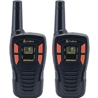 Click to view product details and reviews for Cobra Am255 Walkie Talkie Twin Pack Black Orange. Click to view product details and reviews for Cobra Am255 Walkie Talkie Twin Pack Black Orange.