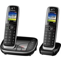 Click to view product details and reviews for Panasonic Kx Tgj422eb Cordless Phone Twin Handsets Black. Click to view product details and reviews for Panasonic Kx Tgj422eb Cordless Phone Twin Handsets Black.