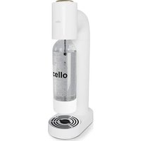 Cello Soda Maker w/ CO2 Gas Canister - White, White