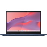 LENOVO IdeaPad Slim 3 14" Refurbished Chromebook - MediaTek Kompanio 520, 128 GB eMMC, Blue (Excellent Condition)