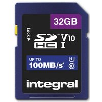 INTEGRAL V10 Class 10 SD Memory Card - 32 GB