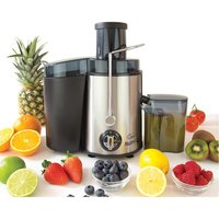 Quest 34730 Nutri-Q 500W 1.5L Centrifugal Power Juicer - Silver, Silver