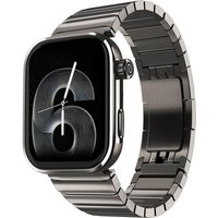 NOISE ColorFit Pro 6 Max Smart Watch - Titanium with Titanium Metallic Band