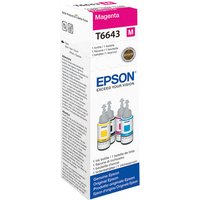 EPSON T6643 Magenta Ecotank Ink Bottle - 70 ml