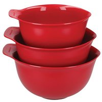KITCHENAID 3-piece Mixing Bowls - Red