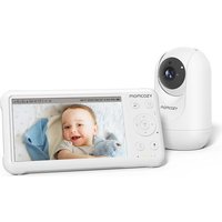 MOMCOZY BM01 5" LCD Screen Video Baby Monitor - White