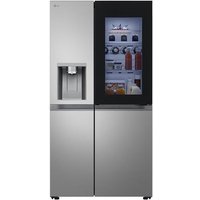 LG GSXE81PYBE 628L InstaView with Ice and Water Non-Plumbed American Fridge Freezer - Silver