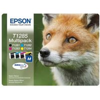 Click to view product details and reviews for Epson Fox T1285 Cyan Magenta Yellow Black Ink Cartridges Multipack. Click to view product details and reviews for Epson Fox T1285 Cyan Magenta Yellow Black Ink Cartridges Multipack.