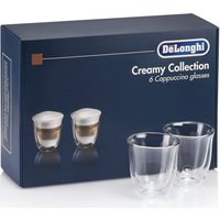 Click to view product details and reviews for Delonghi Creamy Collection Dlkc301 Double Wall Cappuccino Glasses Pack Of 6. Click to view product details and reviews for Delonghi Creamy Collection Dlkc301 Double Wall Cappuccino Glasses Pack Of 6.