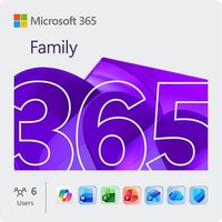 MICROSOFT 365 Family - 12 months (automatic renewal) for 6 users