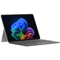 MICROSOFT Refurbished 12" Surface Pro, Copilot+ PC with keyboard - Snapdragon X Plus, 256 GB SSD, Platinum (Excellent Condition)