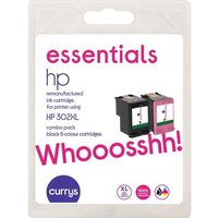 Click to view product details and reviews for Essentials Hp 302xl Black Tri Colour Ink Cartridges. Click to view product details and reviews for Essentials Hp 302xl Black Tri Colour Ink Cartridges.
