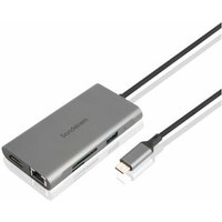 SANDSTROM S7IN1LA25 7-port USB Type-C Connection Hub