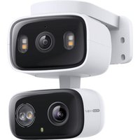 Tapo C246D Twin Pack Indoor/Outdoor Dual Lens Security Camera with Pan-Tilt-Zoom Twin Pack