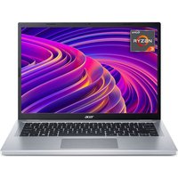 ACER Aspire Go 14" Refurbished Laptop - AMD Ryzen 3, 128 GB SSD, Silver (Very Good Condition)