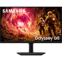 SAMSUNG Odyssey G5 Quad HD 27" IPS LCD Gaming Monitor - Black