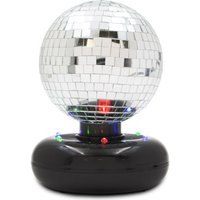GLOBAL GIZMOS 45869 5" Mirror Disco Ball - Black