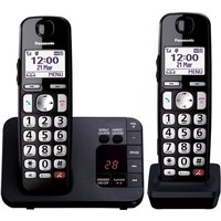 Click to view product details and reviews for Panasonic Kx Tge822eb Cordless Phone Twin Handsets Black. Click to view product details and reviews for Panasonic Kx Tge822eb Cordless Phone Twin Handsets Black.
