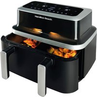 Click to view product details and reviews for Hamilton Beach Visioncook Hb700vcgs Dual Air Fryer Black Silver. Click to view product details and reviews for Hamilton Beach Visioncook Hb700vcgs Dual Air Fryer Black Silver.