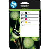 HP 937 Original Cyan, Magenta, Yellow & Black Ink Cartridge - Multipack