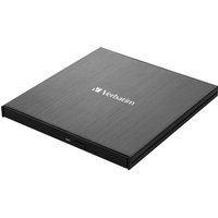 VERBATIM Slimline 43886 External CD/DVD Writer - Black