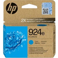 HP 924e EvoMore Cyan Ink Cartridge