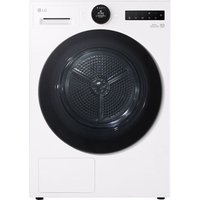 LG VX70 Series AI Dry RHX7009TWB Wifi Connected 9Kg Heat Pump Tumble Dryer - White - A+++ Rated
