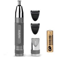 Click to view product details and reviews for Babyliss Super X Metal Series Nose Ear Eyebrow Trimmer Black Silver. Click to view product details and reviews for Babyliss Super X Metal Series Nose Ear Eyebrow Trimmer Black Silver.