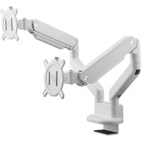 ONE FOR ALL DM4220 Dual Arm Full Motion 13-35" Monitor Desk Mount - White