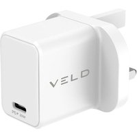 VELD VH20BW Super Fast USB Type-C 20 W Wall Charger