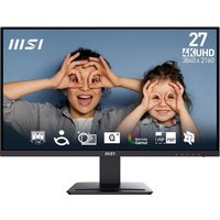 MSI PRO MP273U 4K Ultra HD 27" IPS Monitor - Black