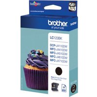BROTHER LC123BK Black Ink Cartridge