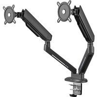 ONE FOR ALL DM8210 Universal Gaming Dual Arm 21-45" Monitor Desk Mount - Anthracite & Black