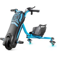 Xootz Cyclone Drift Trike, Electric Go Kart 24V - Blue, Blue